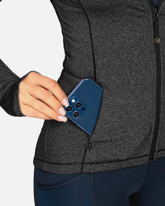 QUEENIEKE Womens Running Jackets Athletic Workout Scrub Jacket Track Full Zip up Gym for Women Yoga Top